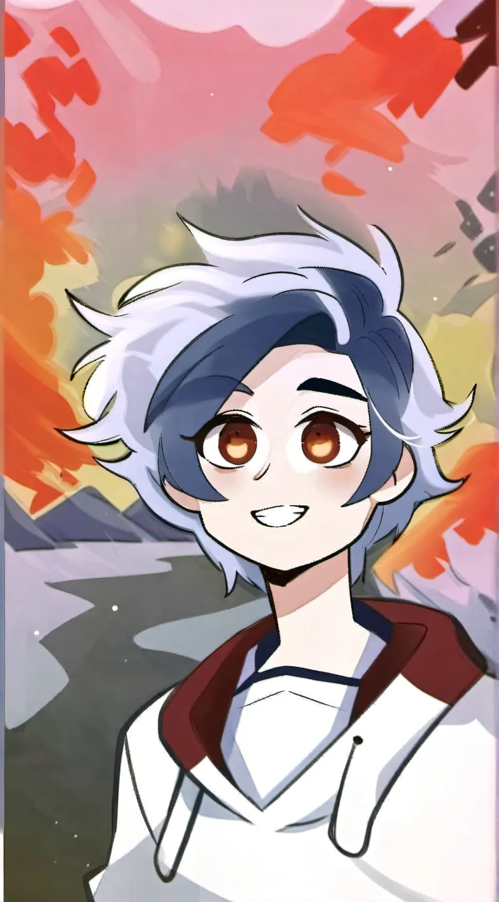 ai character: Cam background