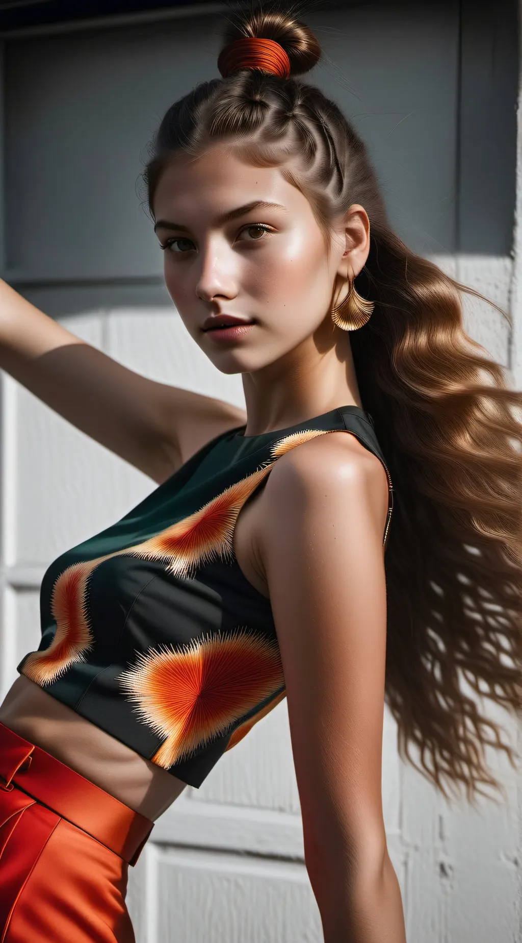 ai character: Lily background