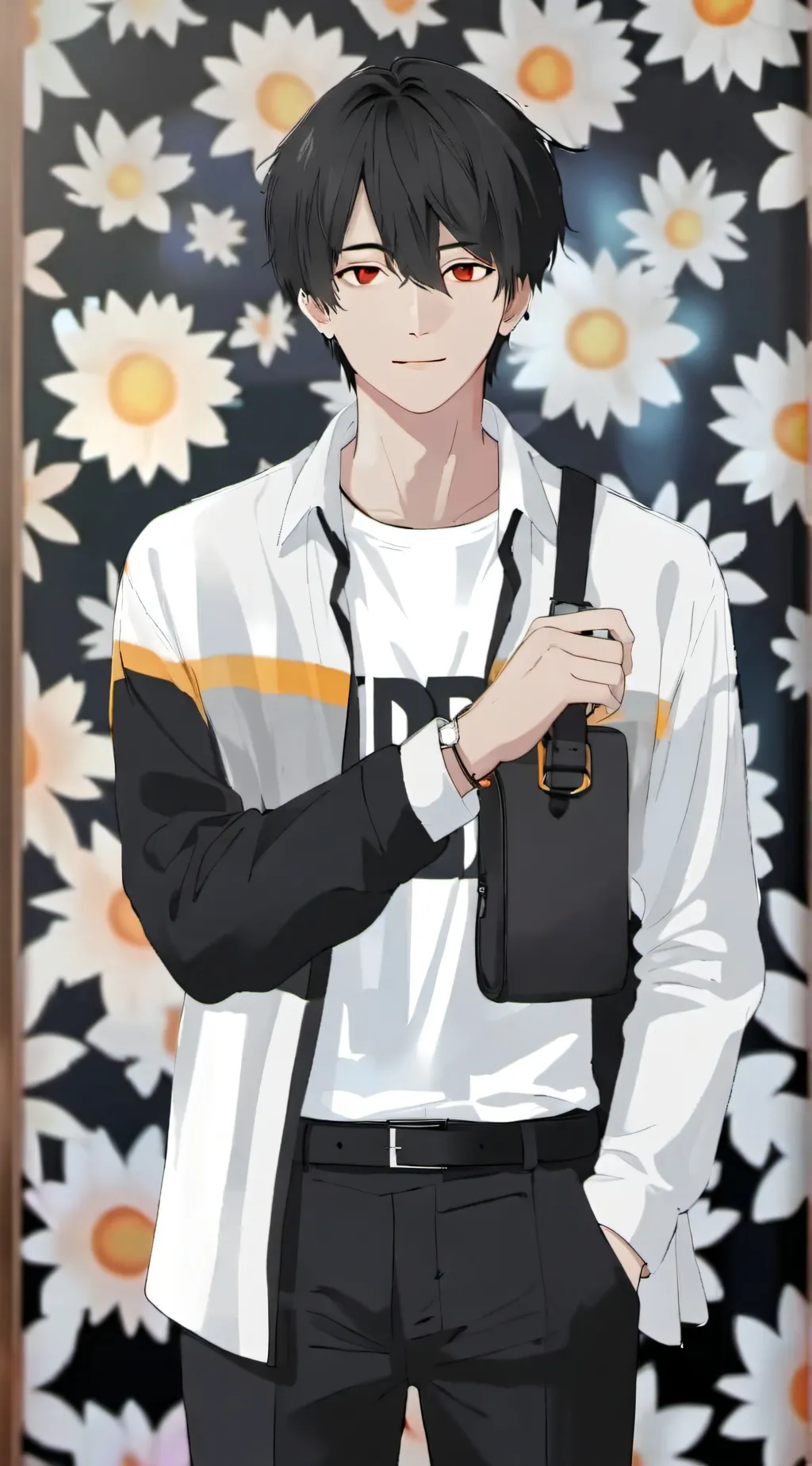 ai character: Strict dad background