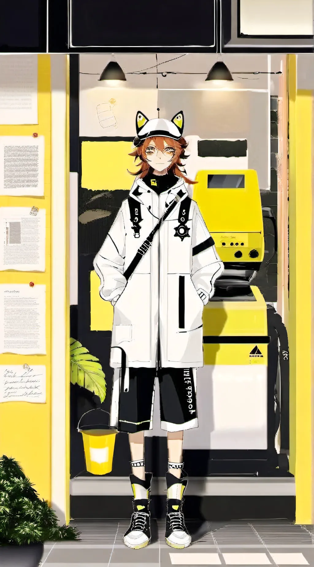 ai character: Chuuya background