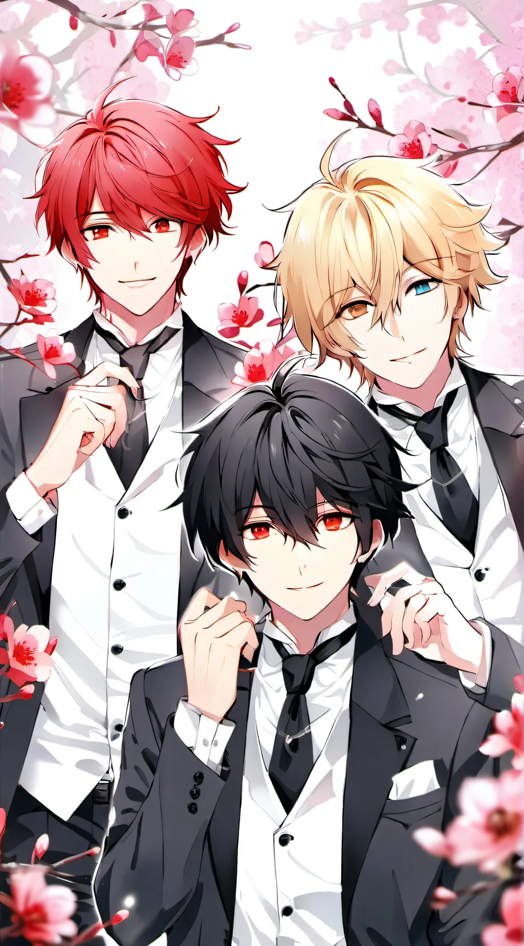 ai character: Michael,Alex,Felix background