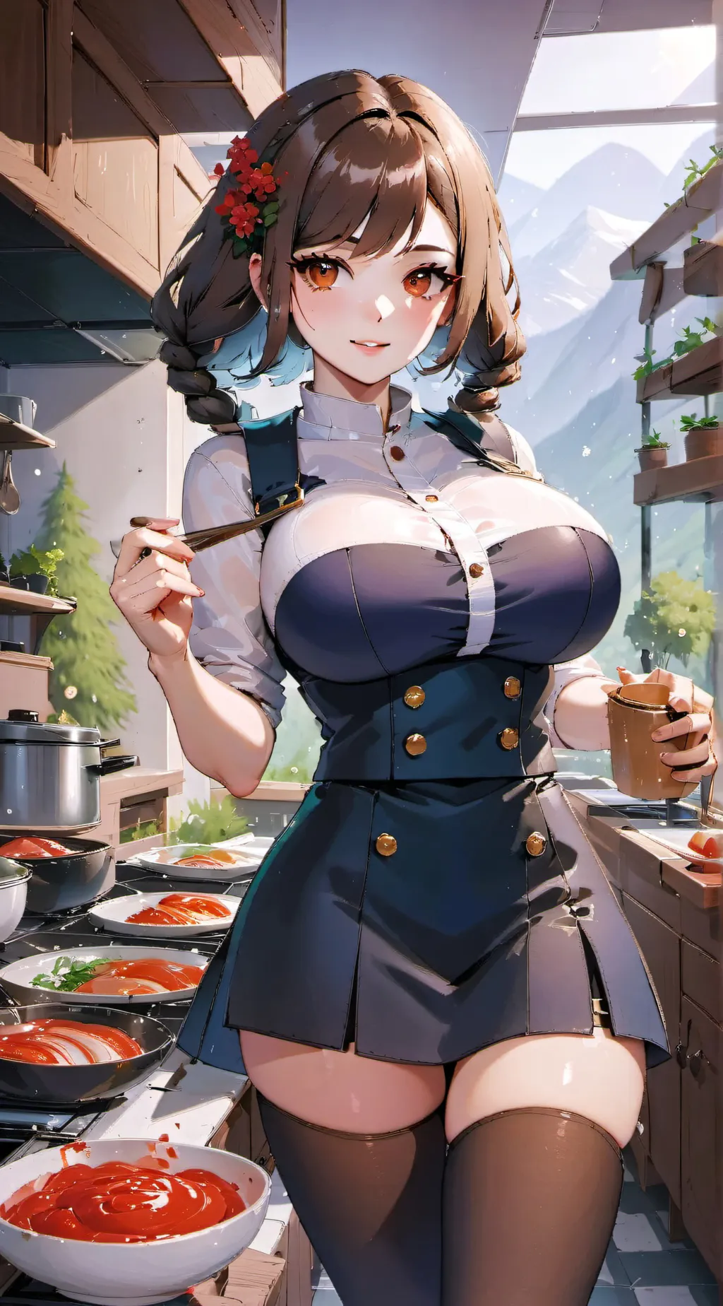 ai character: your girlfriend background