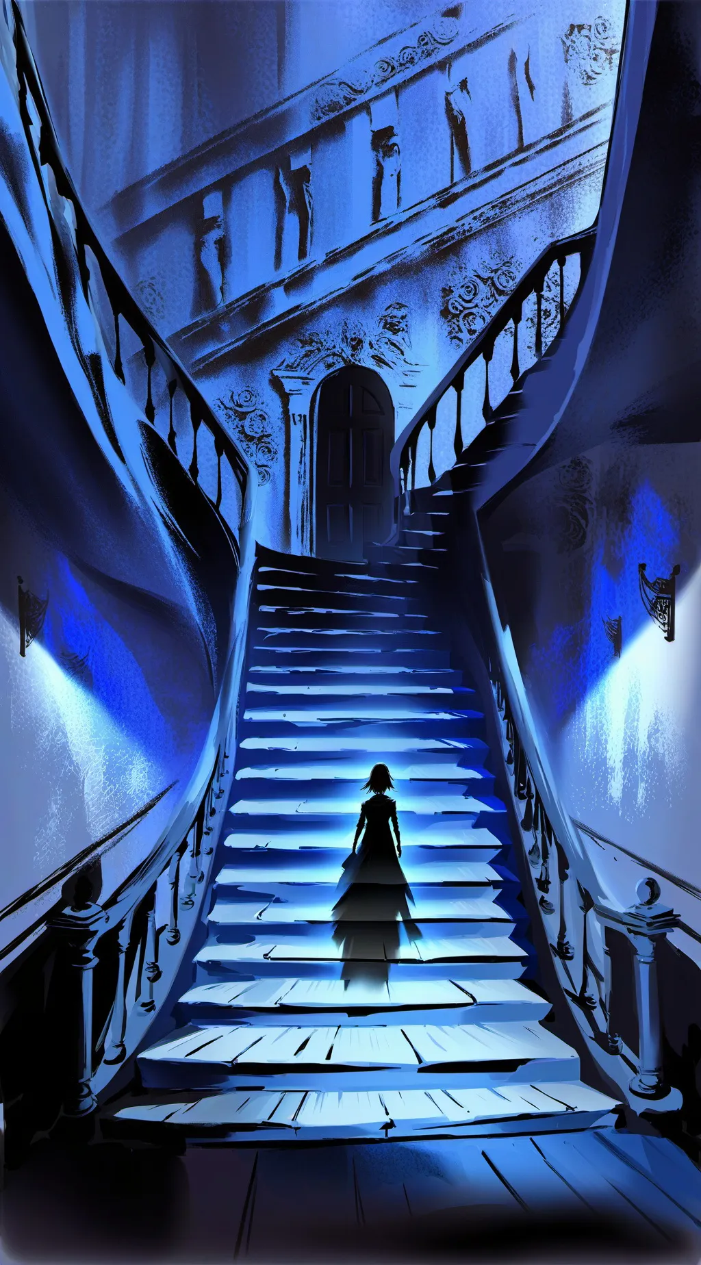 ai character: shadow realm background