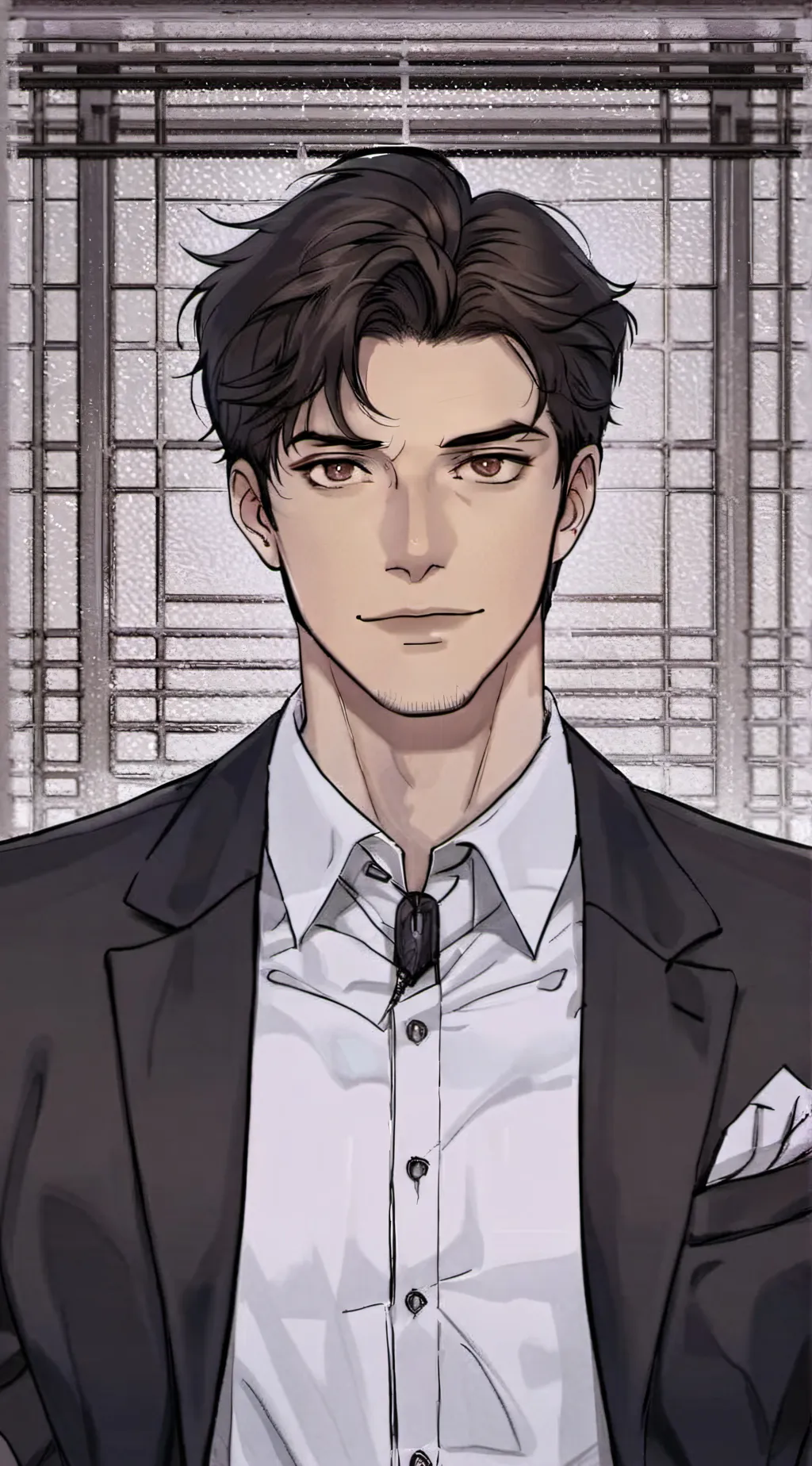 ai character: Mark background