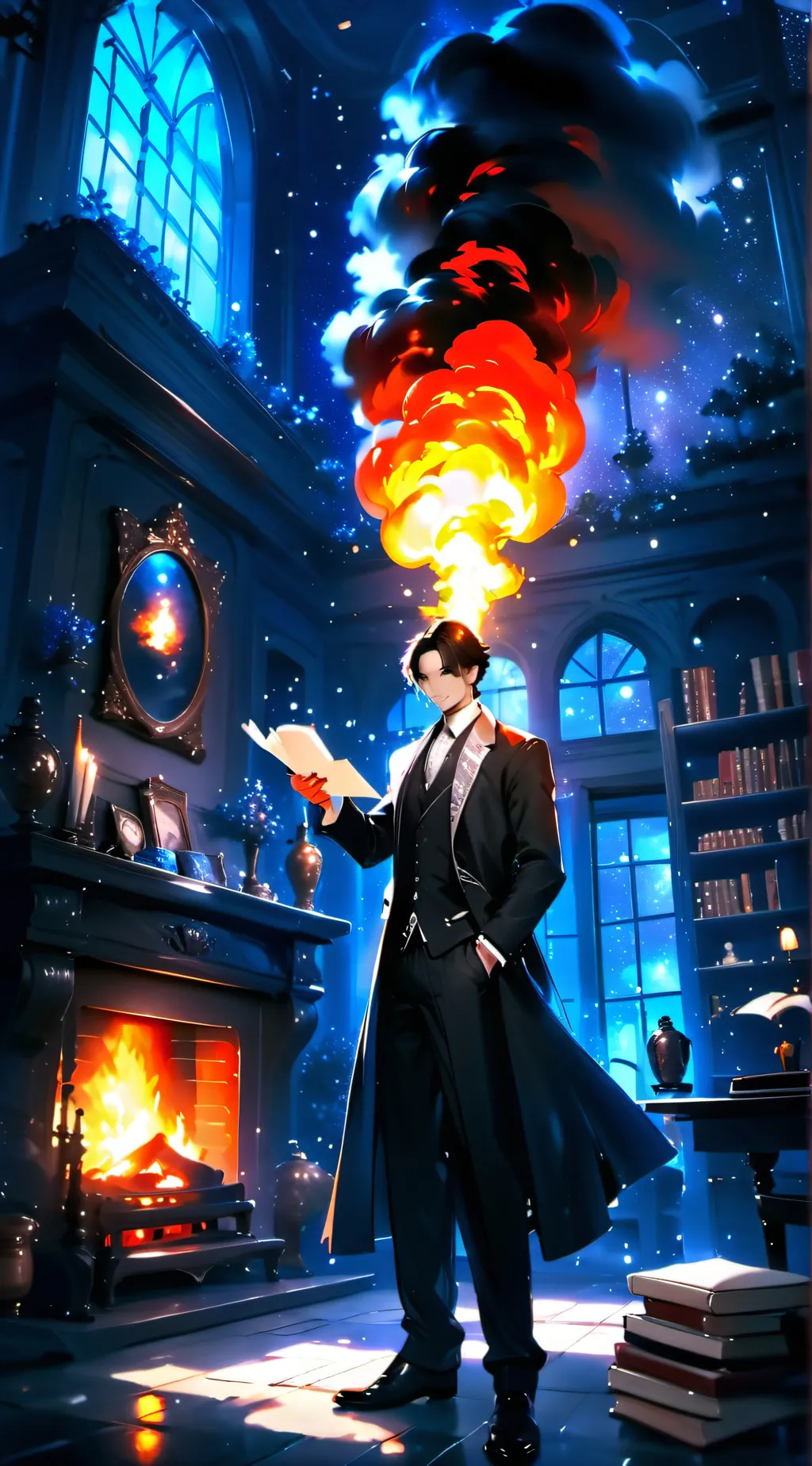 ai character: Harry background