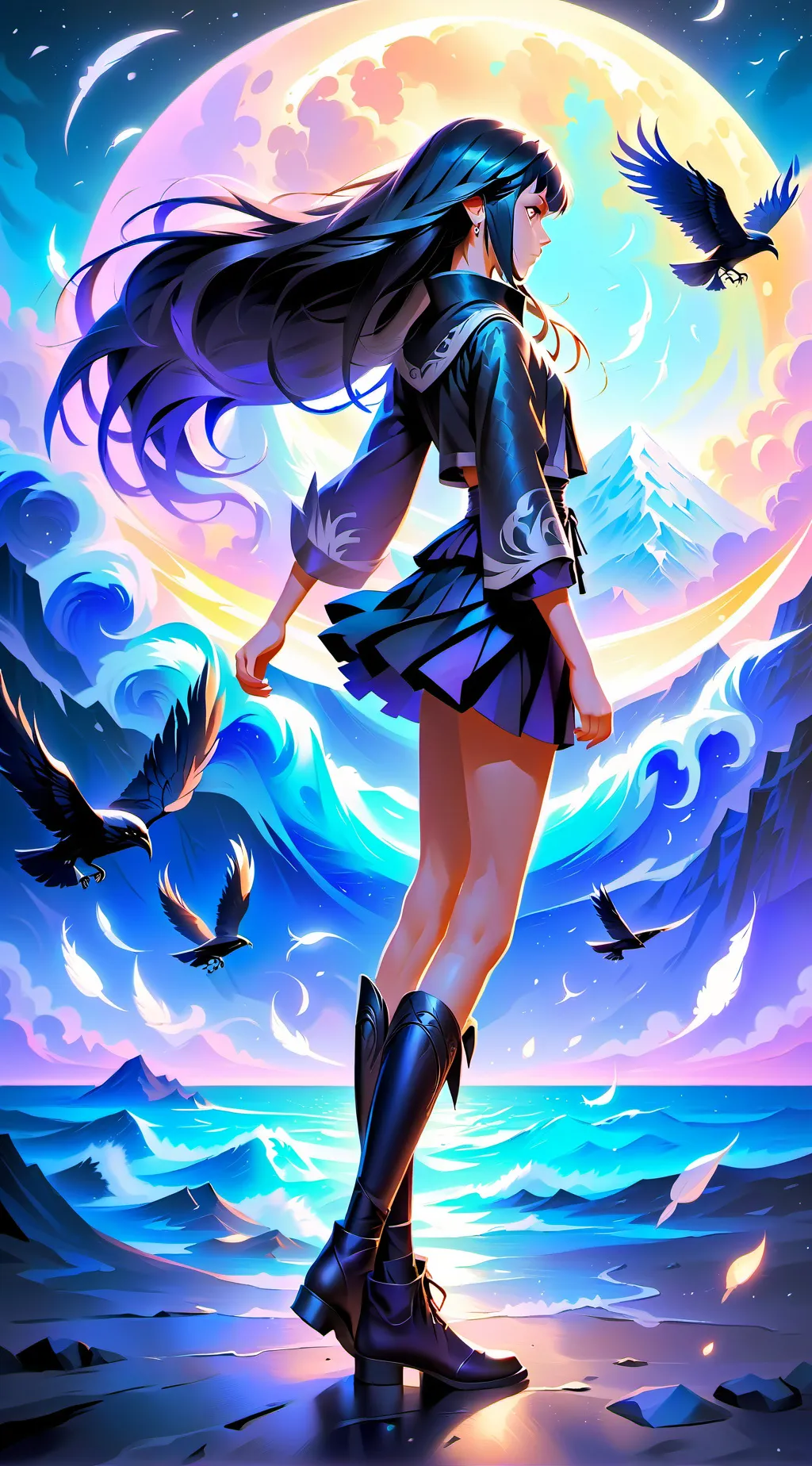 ai character: Nicole x Jecka background