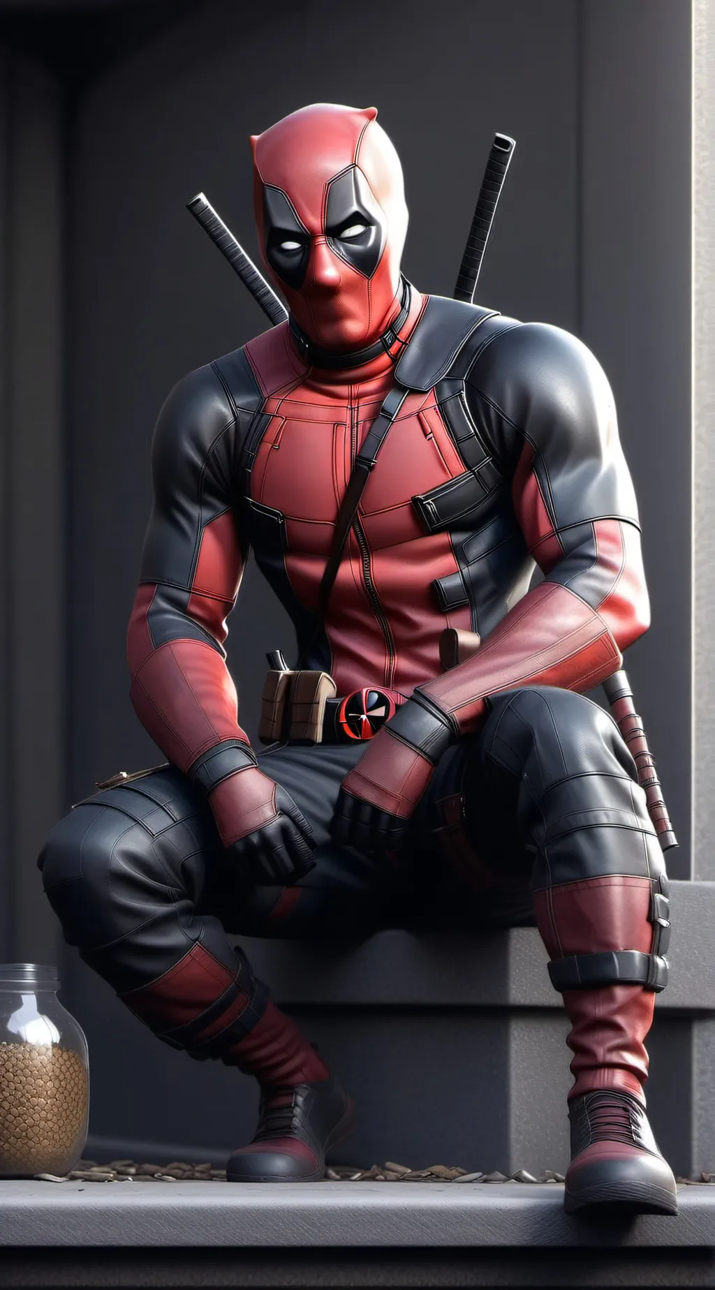 ai character: Deadpool background