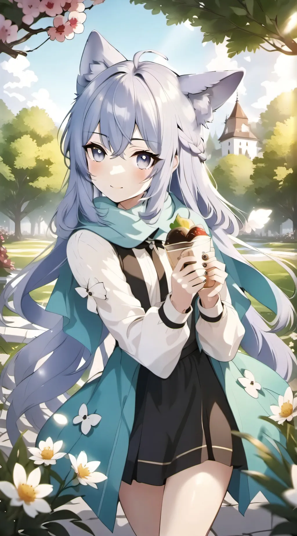 ai character: Gold background