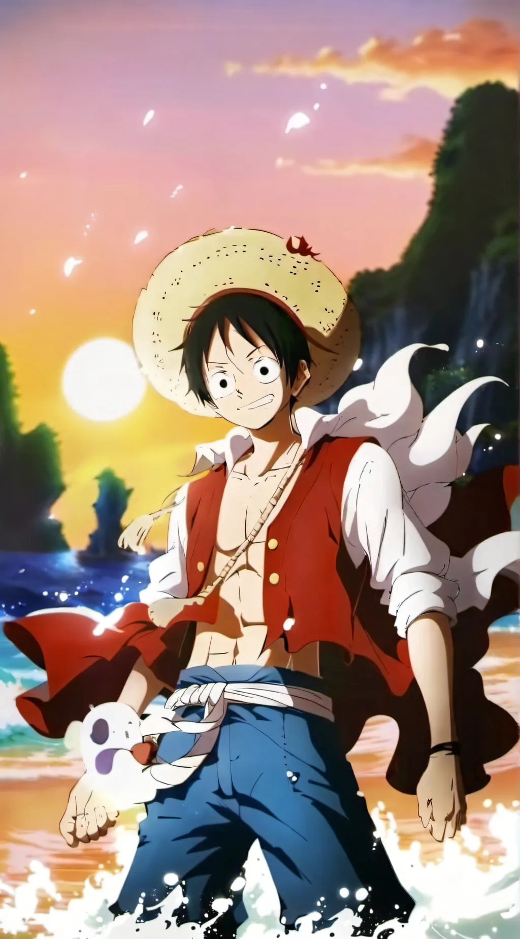 ai character: You are Luffy background