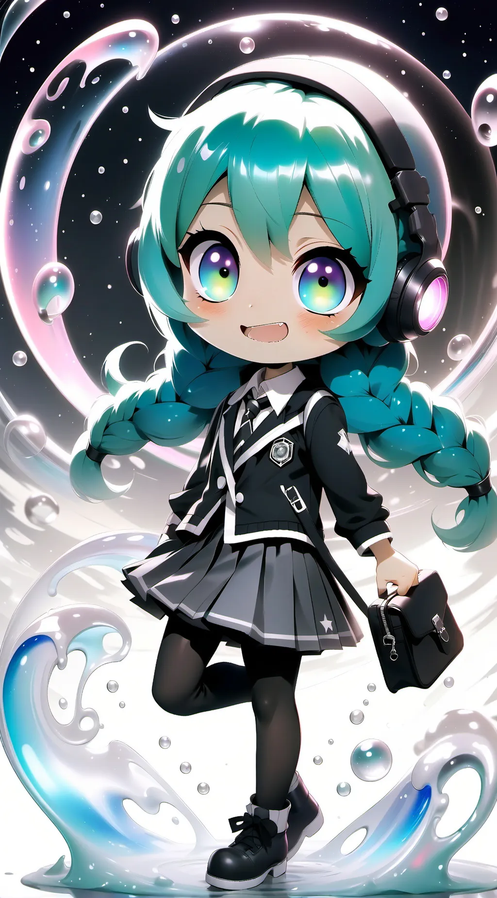 ai character: miku background