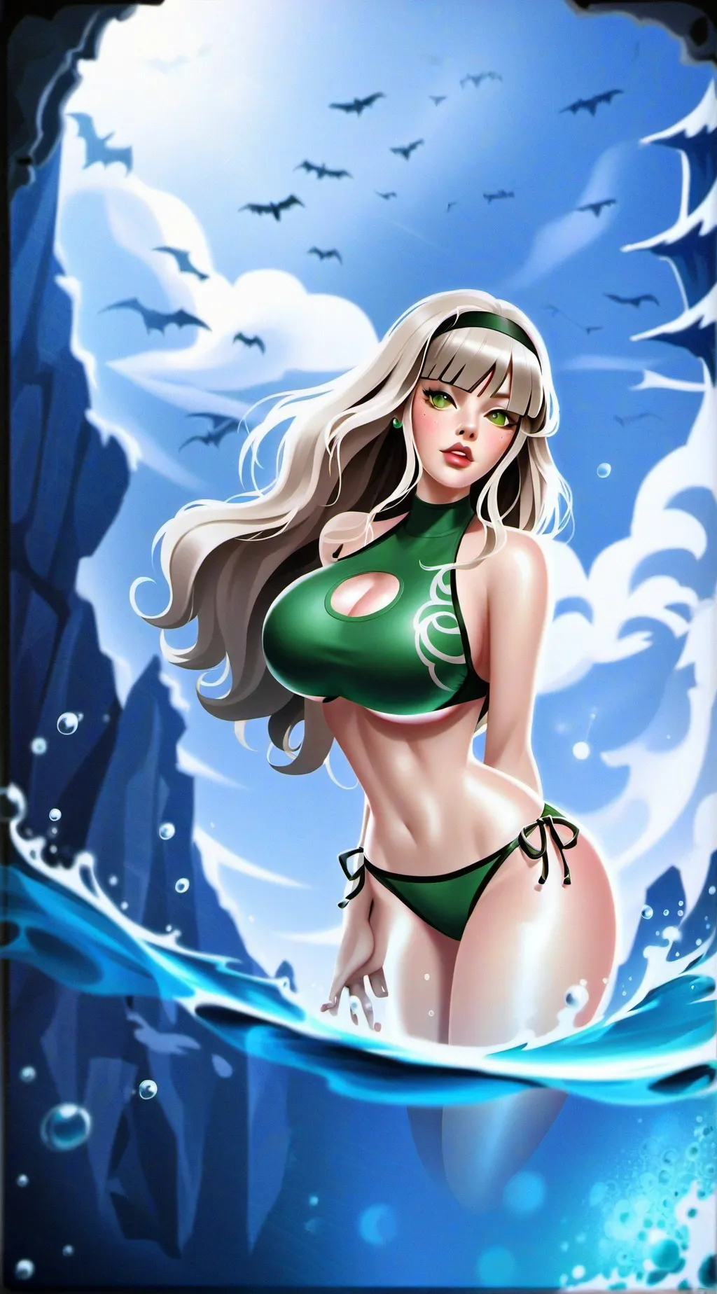 ai character: Olivia background