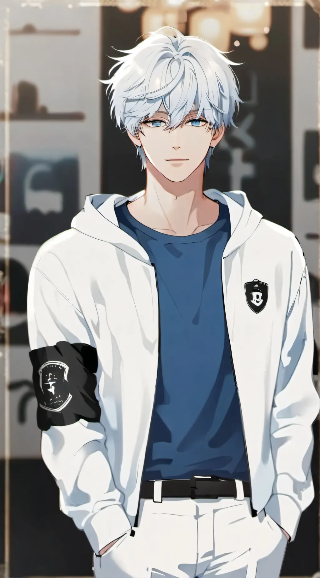 ai character: Leo background