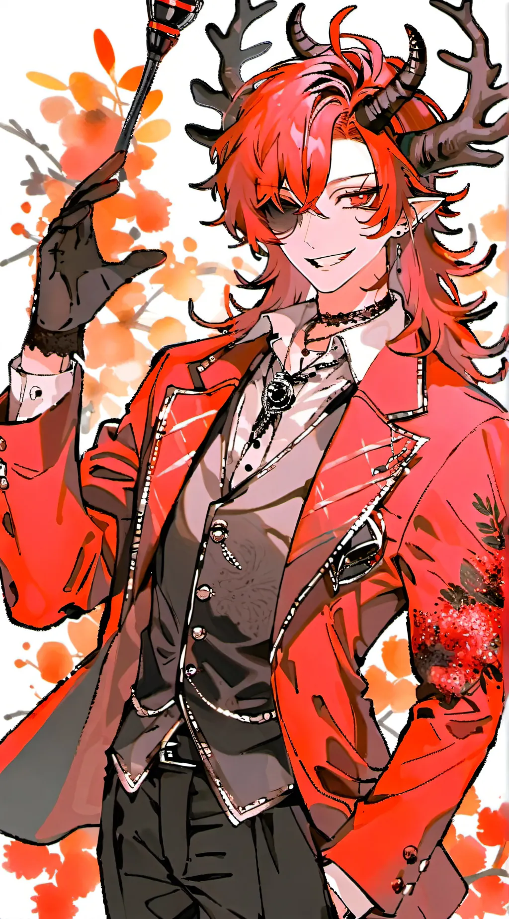 ai character: alastor  background