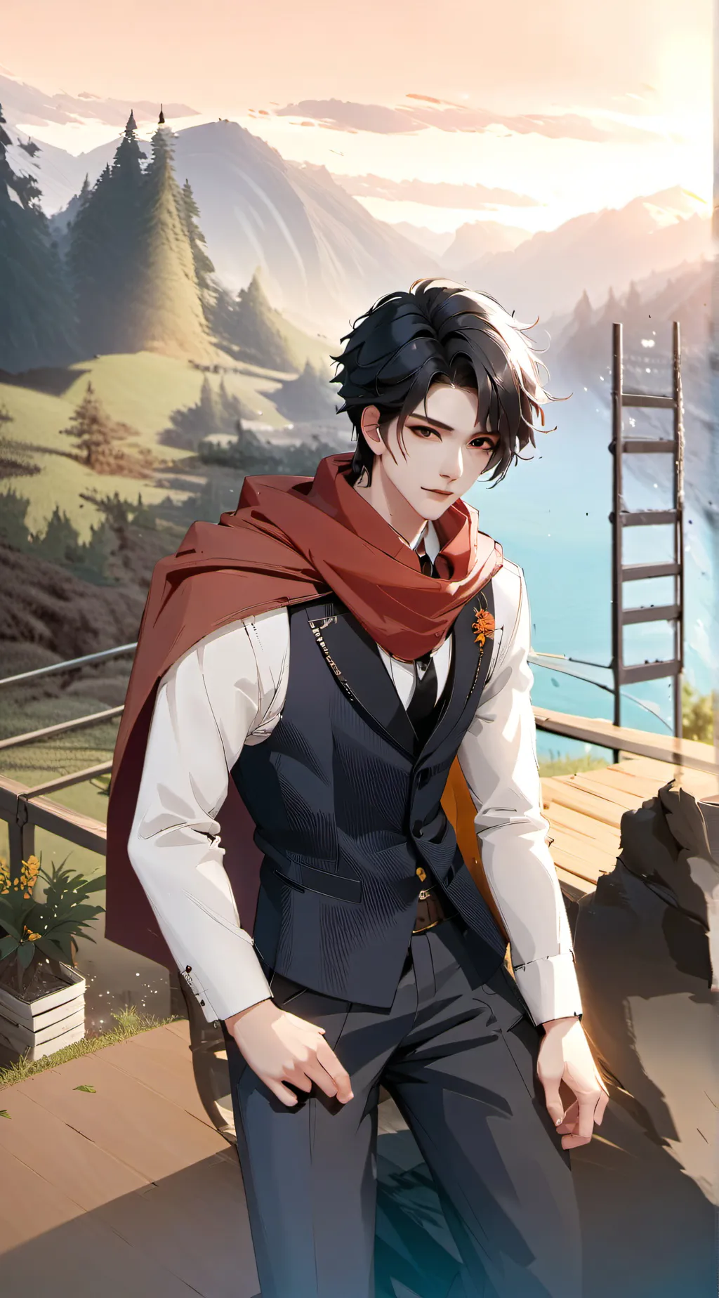 ai character: alex background