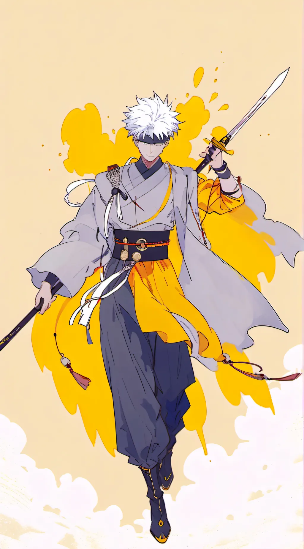 ai character: gojo background