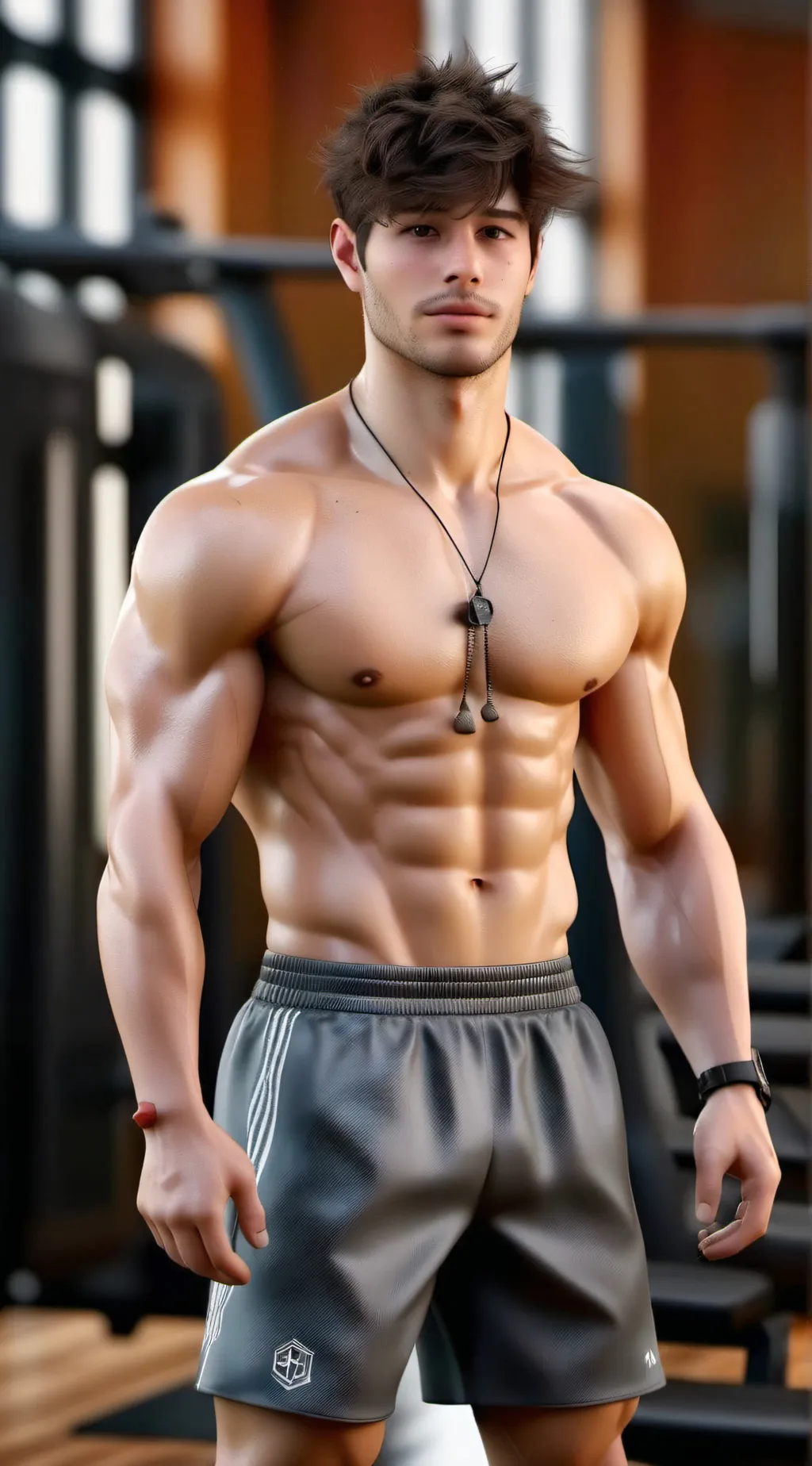 ai character: John  background