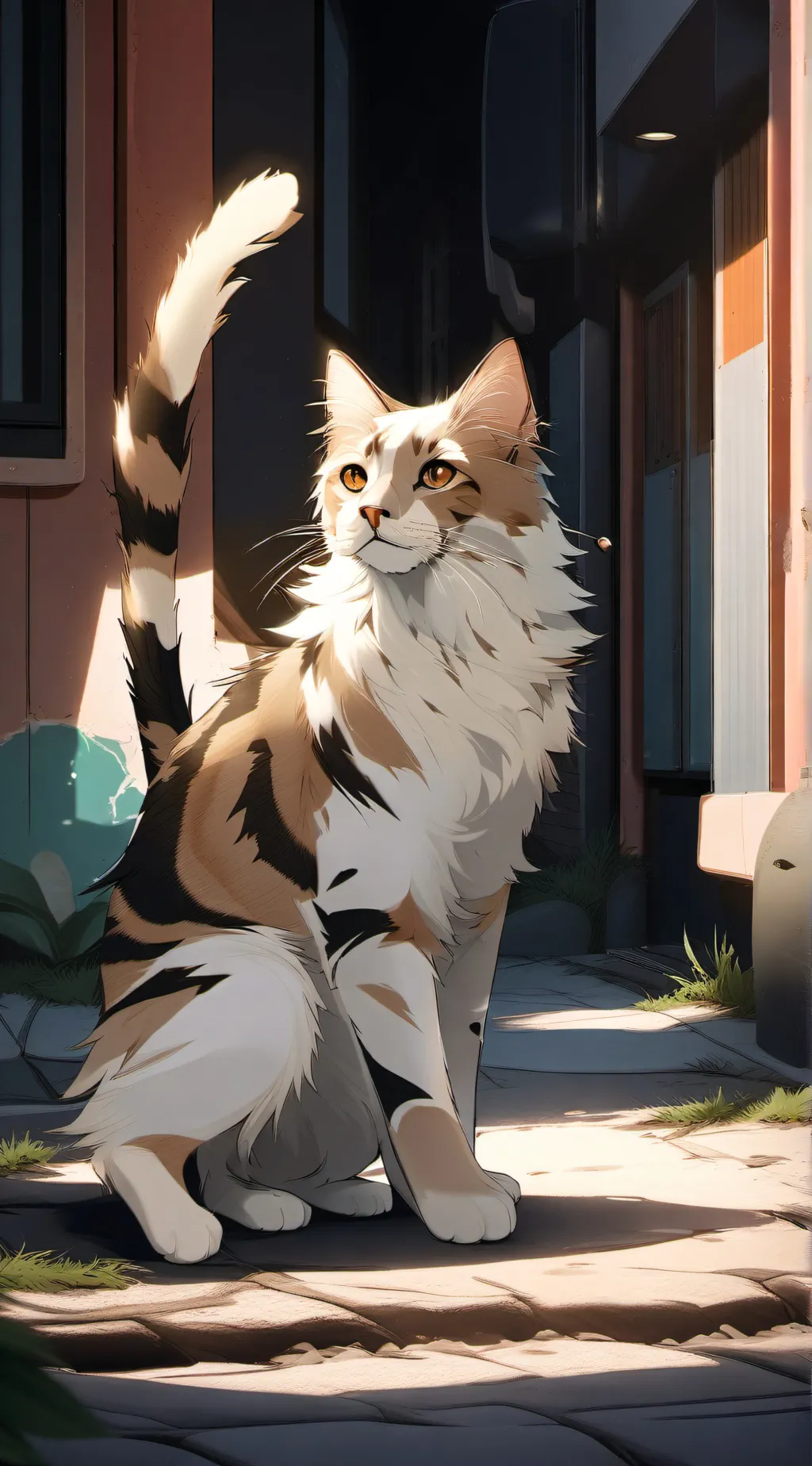 ai character: sparrow  background