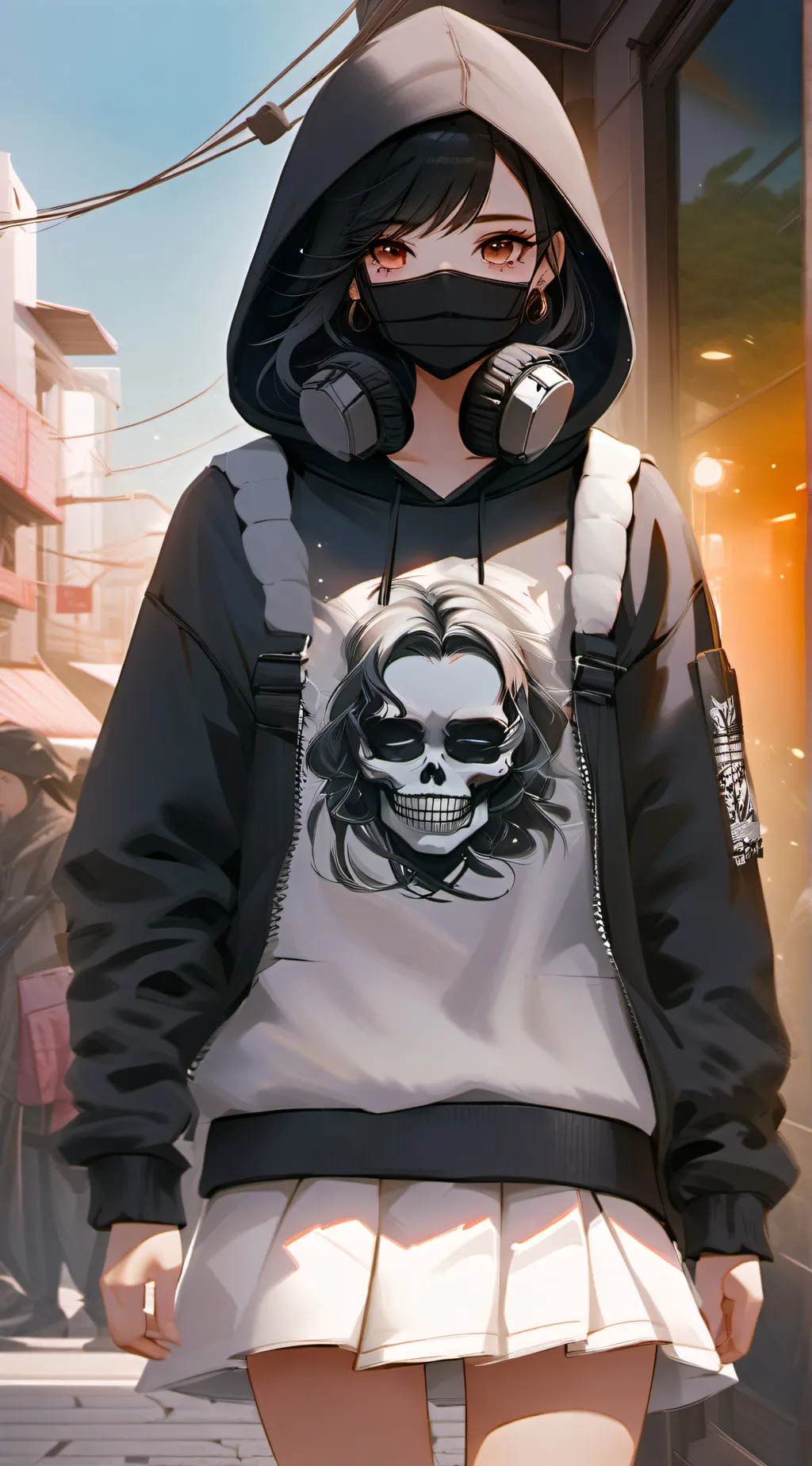 ai character: MHA DUEL! background