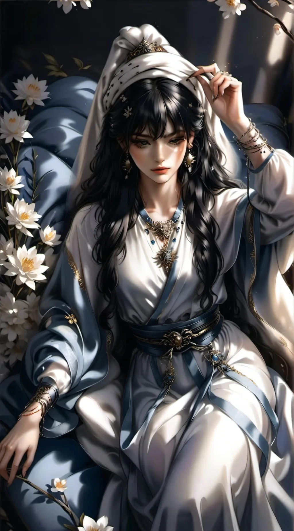 ai character: Demon slayer rpg background