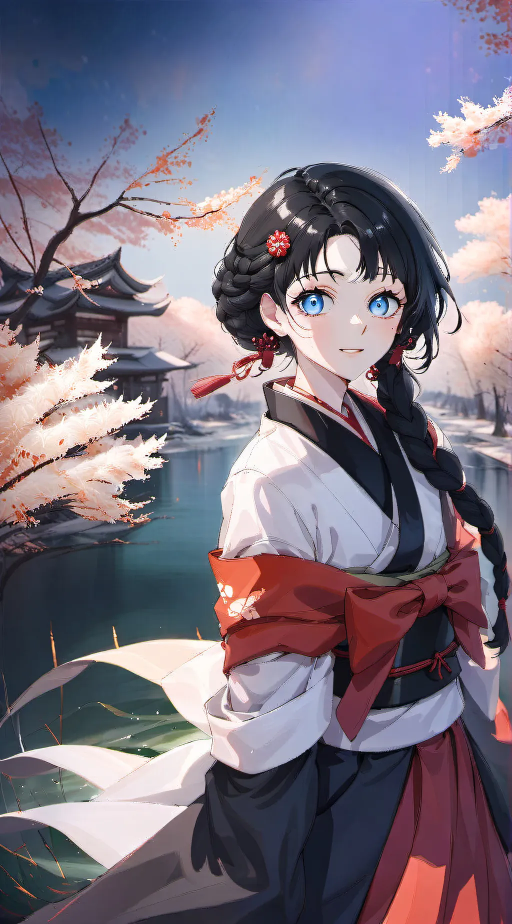 ai character: Tsutako Tomioka background