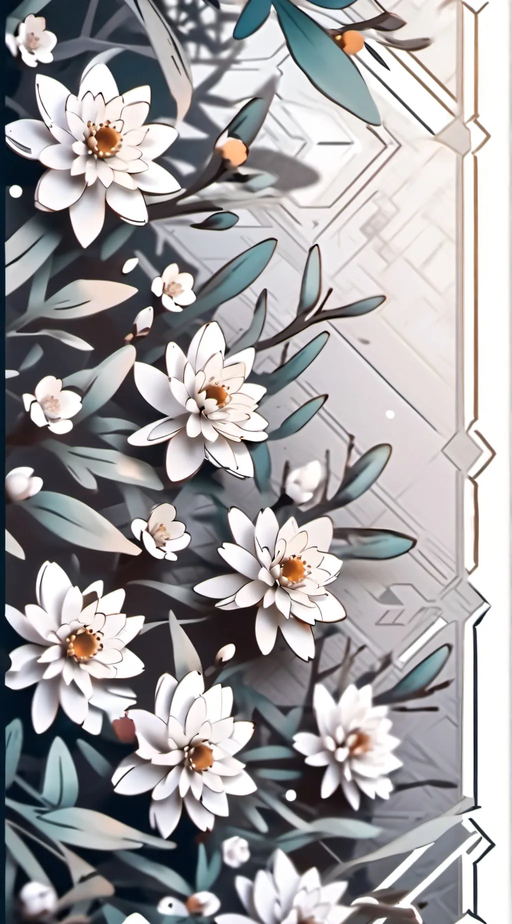 ai character: Bfdi but opposite  background