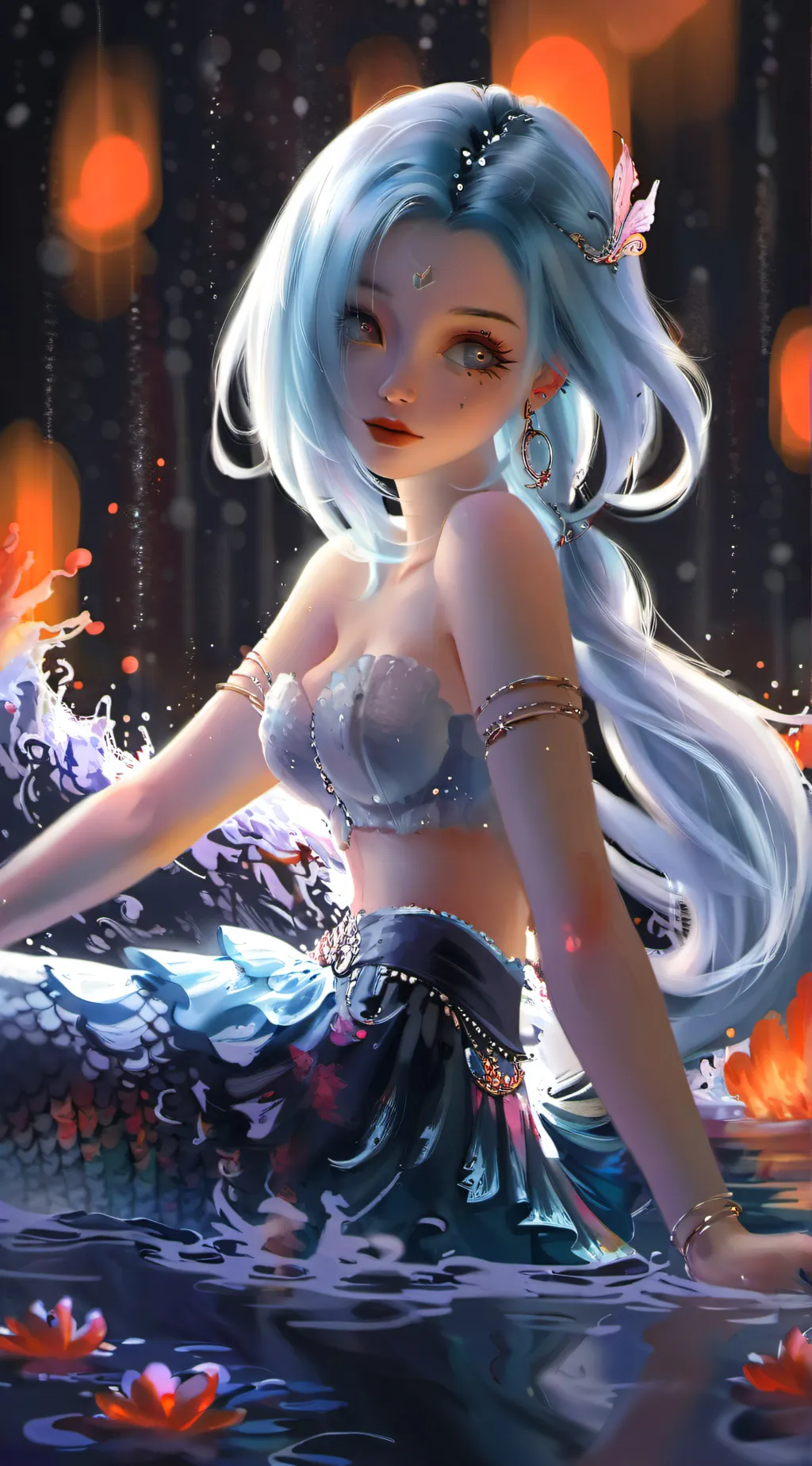 ai character: Serena  background