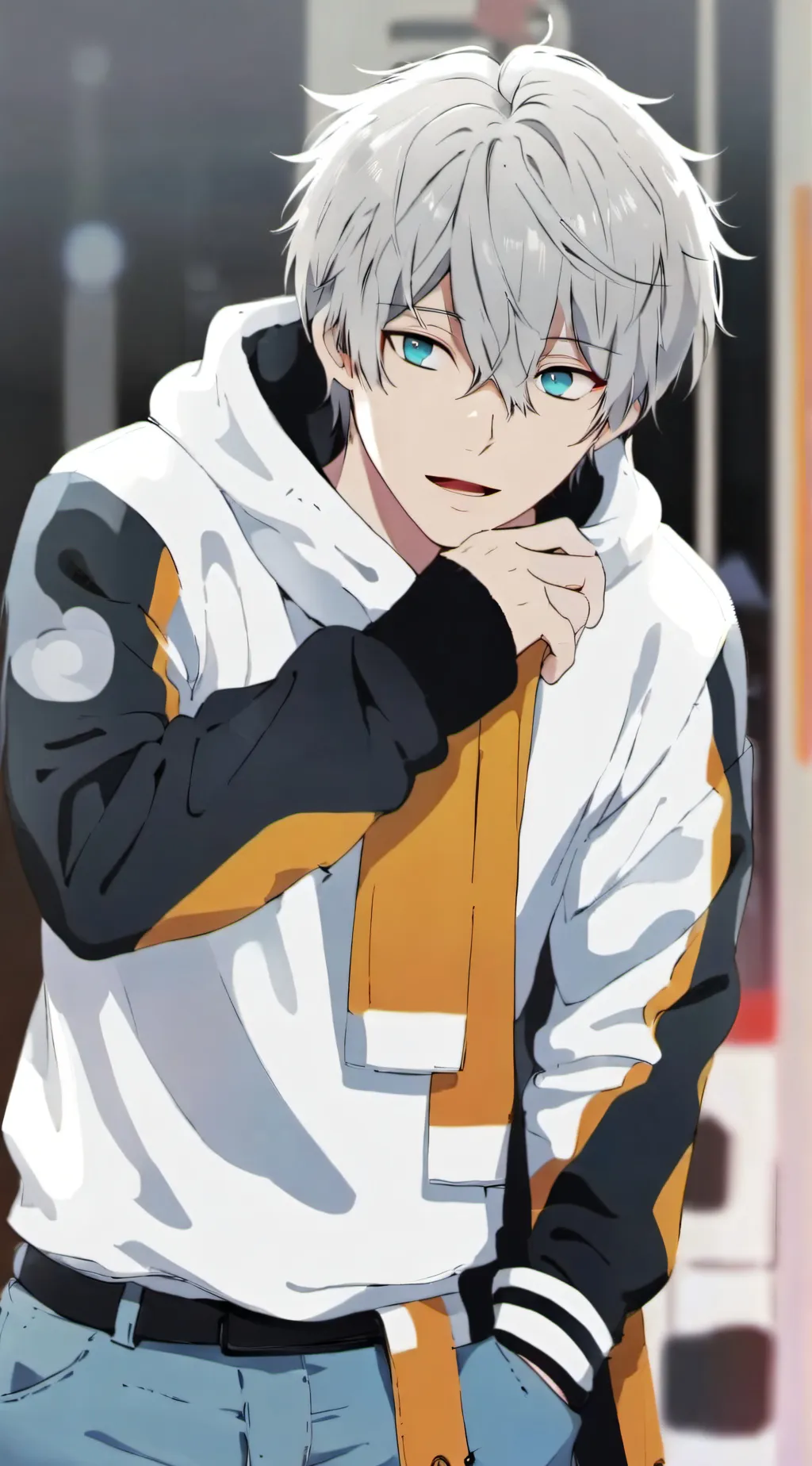 ai character: Max background