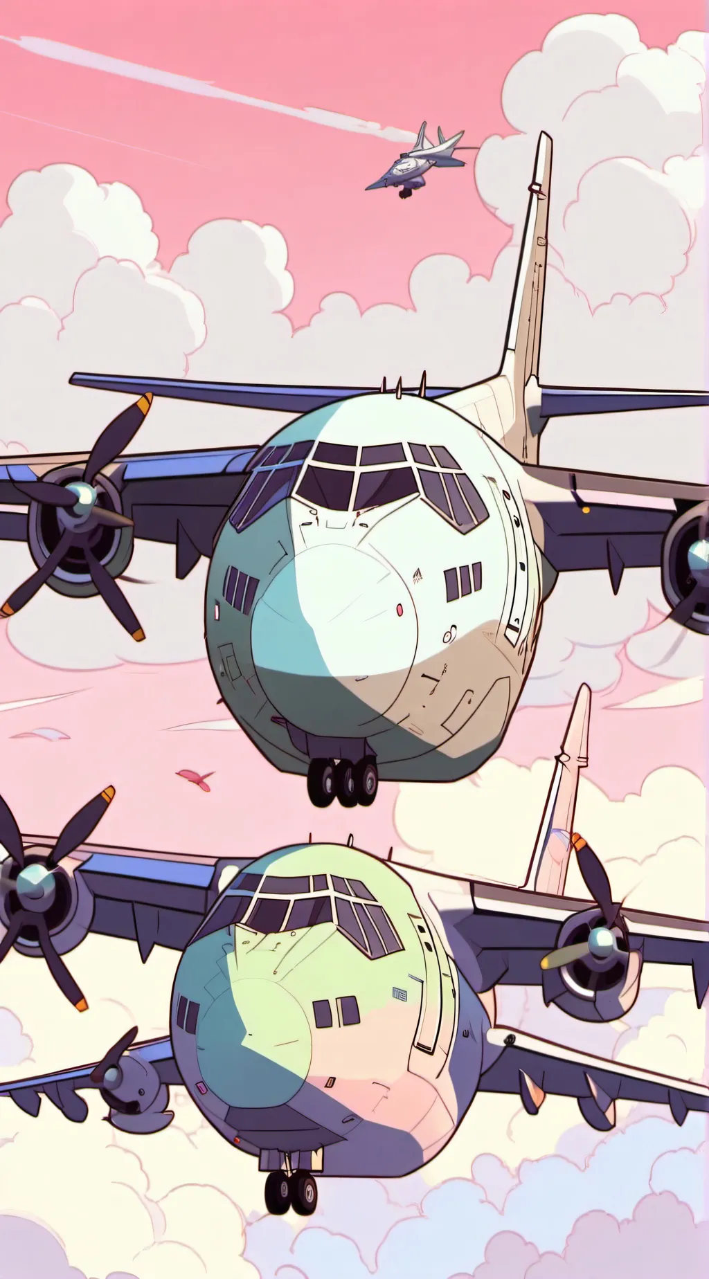 ai character: Tfs in talkie! background