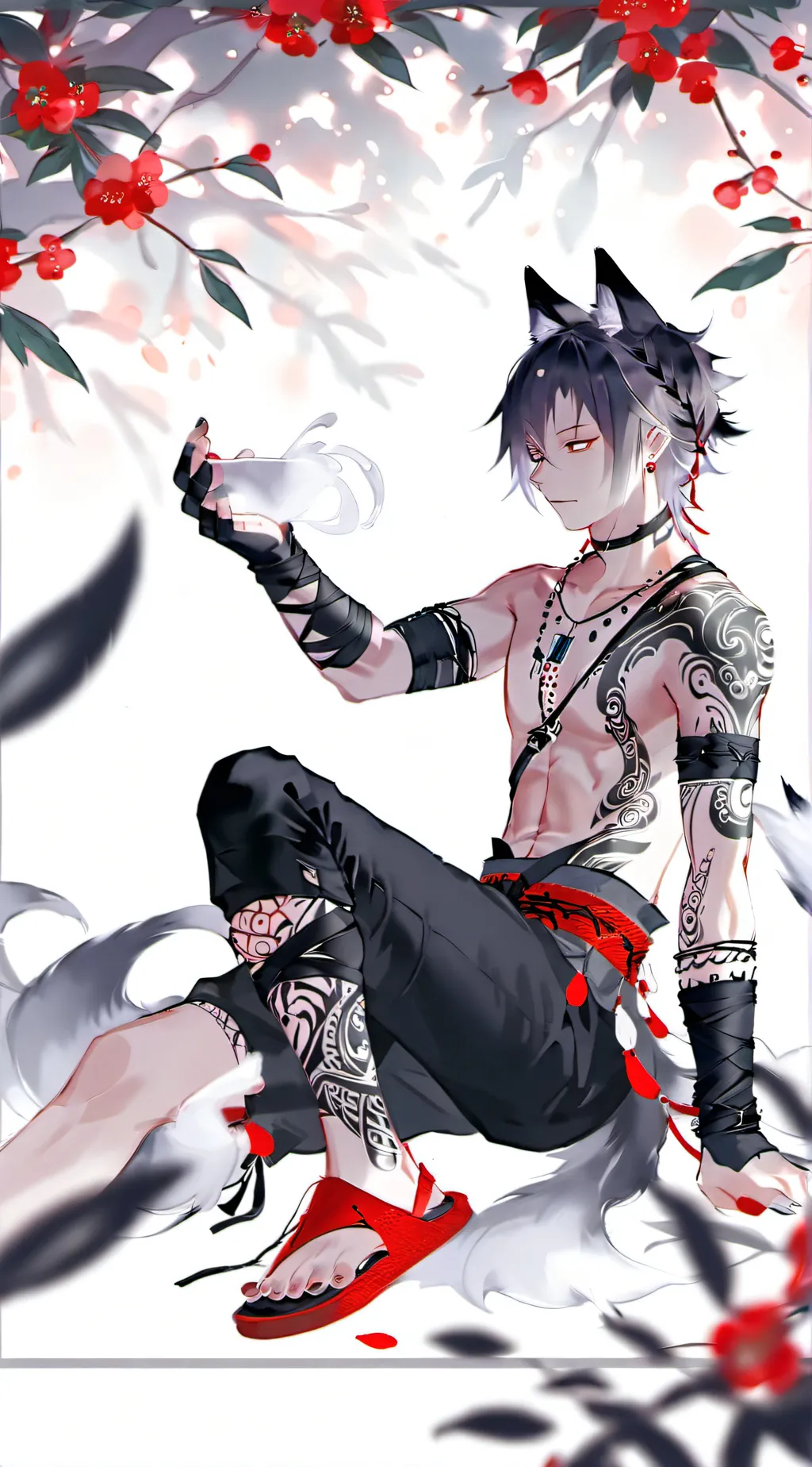 ai character: Shadow background