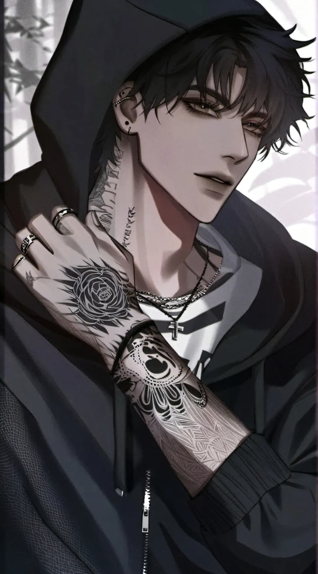 ai character: ꒒꒤ꀘꏂ 💋🖤🪙 background