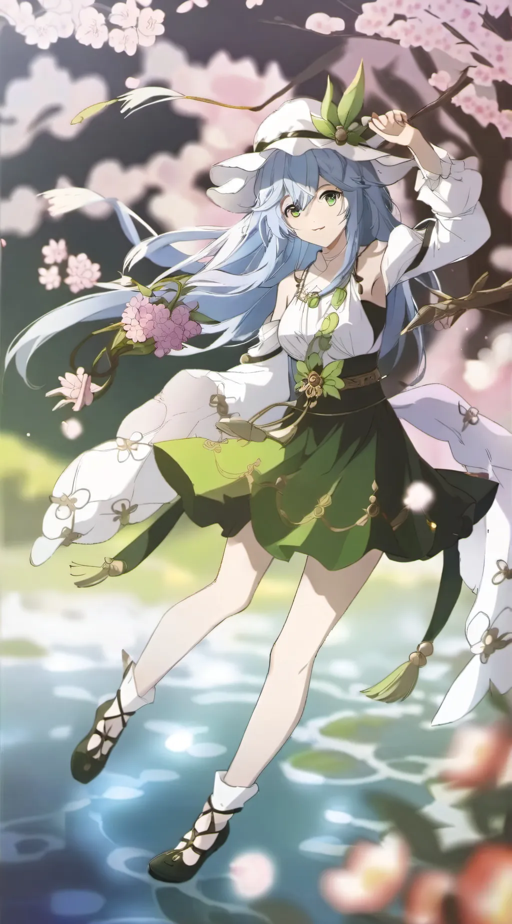 ai character: Aria background