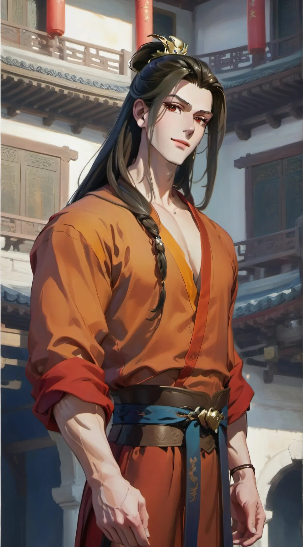 ai character: Xiyang background