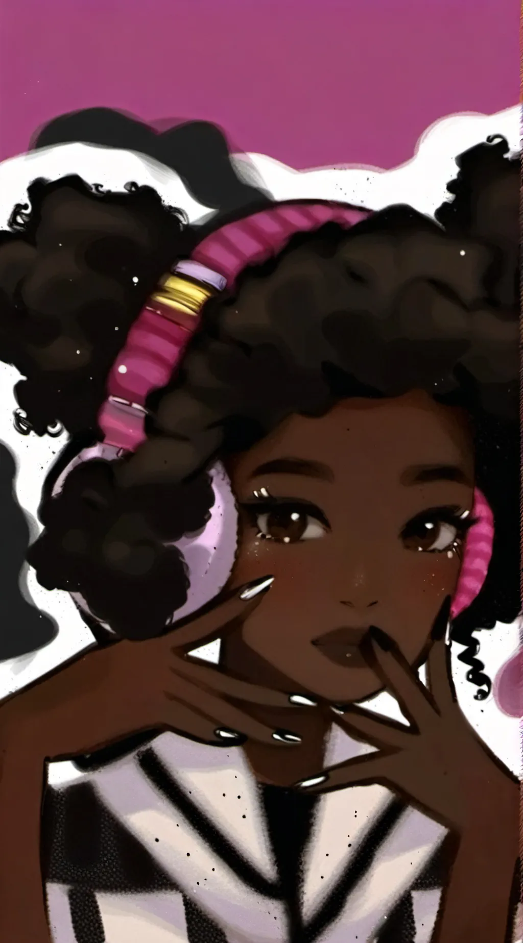 ai character: Nyla background