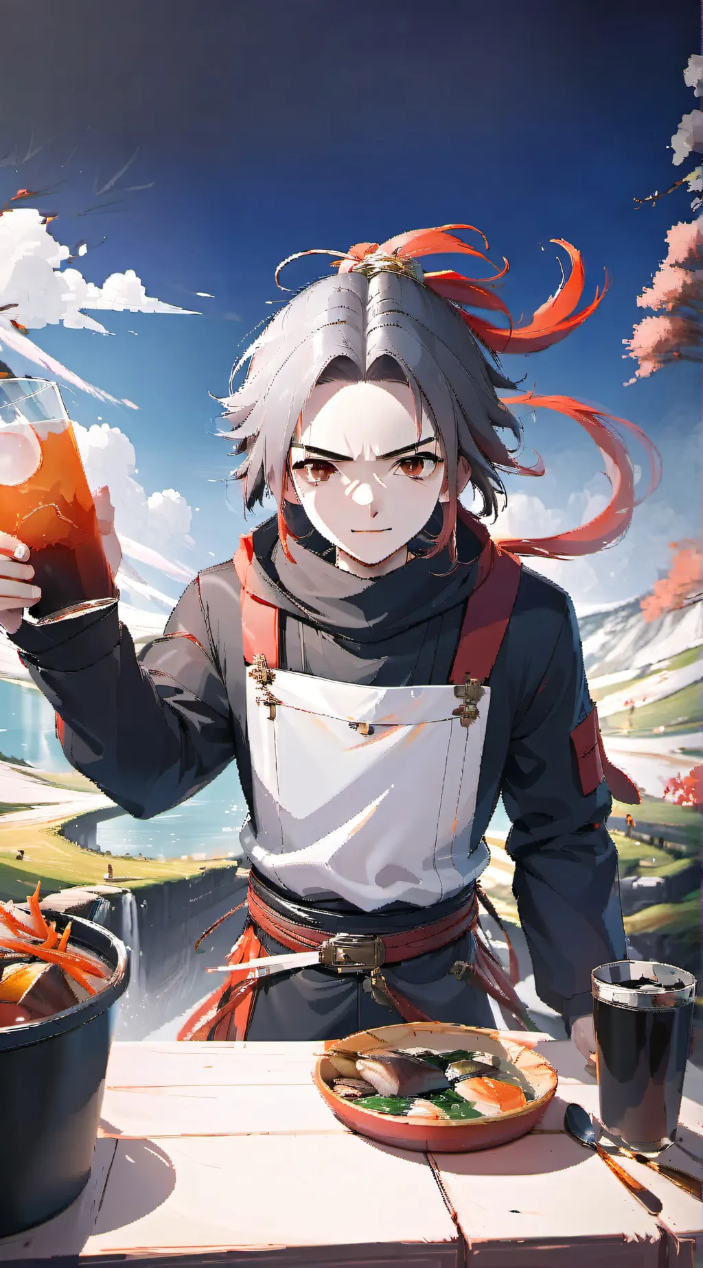 ai character: theo background