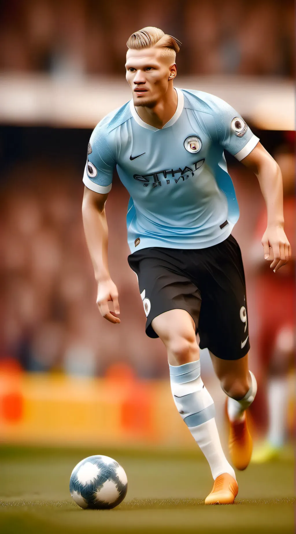 ai character: Haaland background