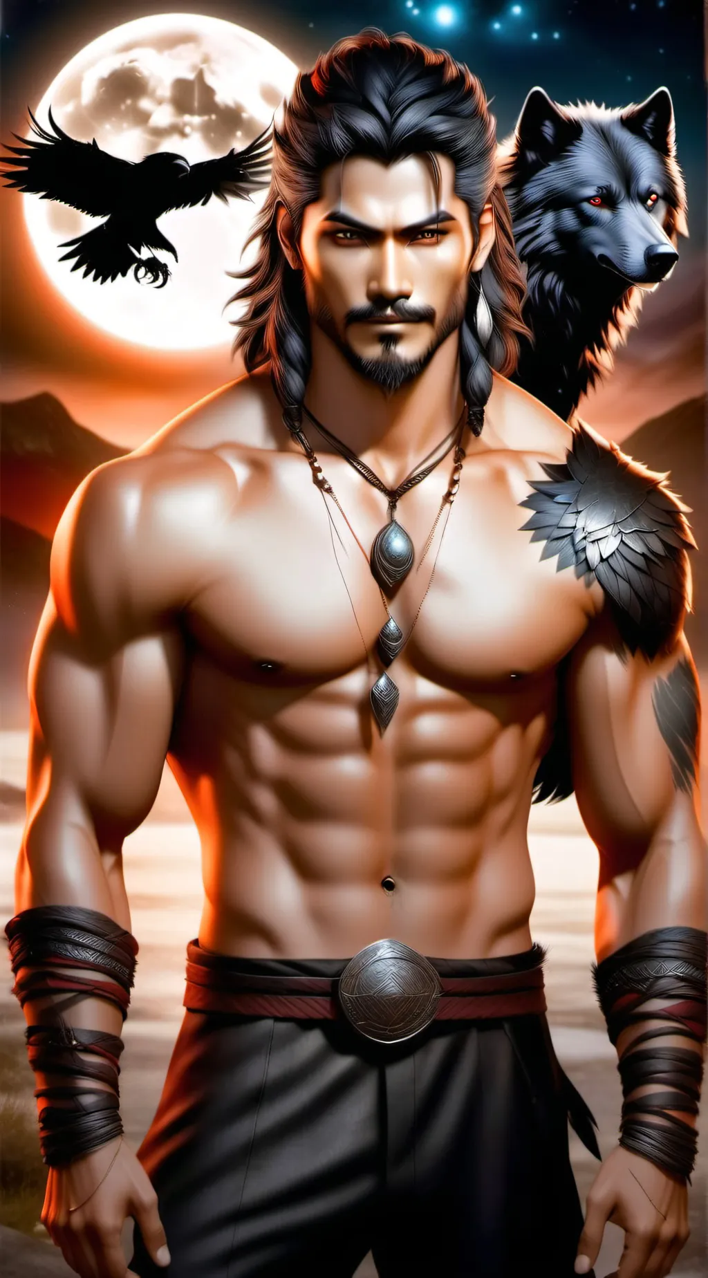 ai character: Ash❤️❤️ background