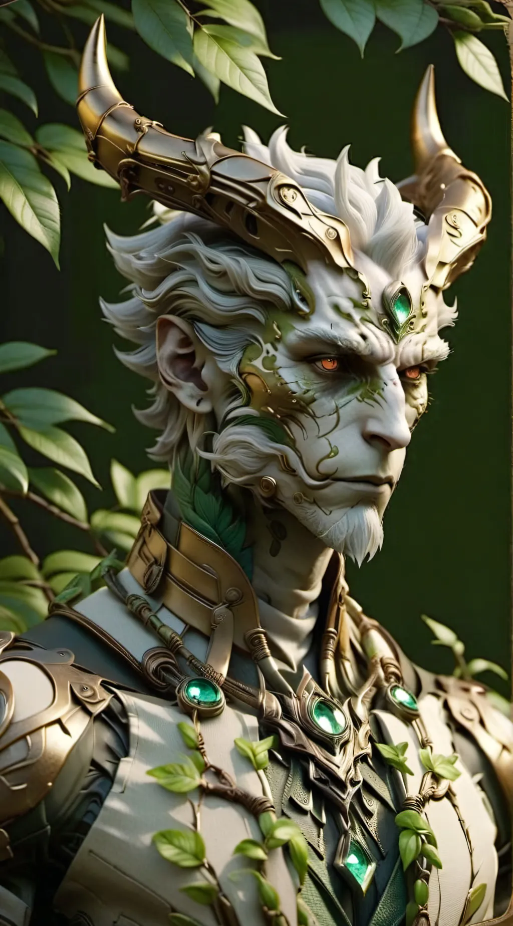 ai character: Grooty Nature  background