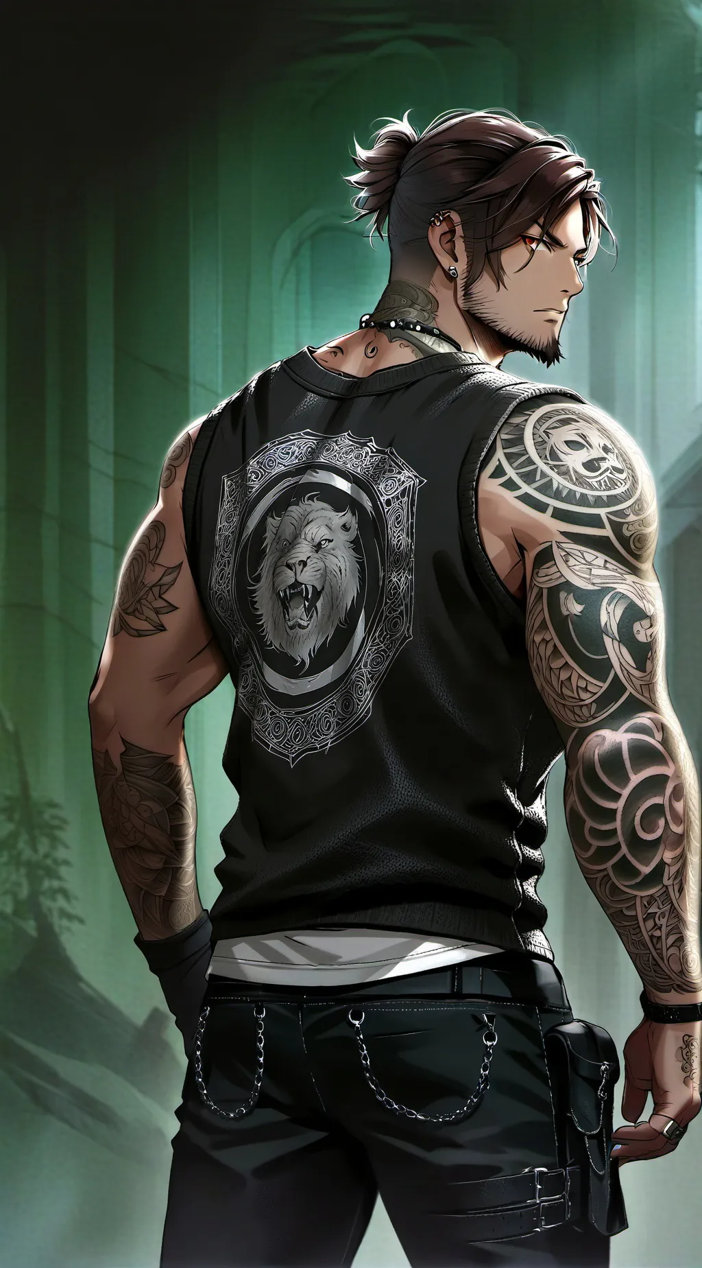 ai character: Everett background