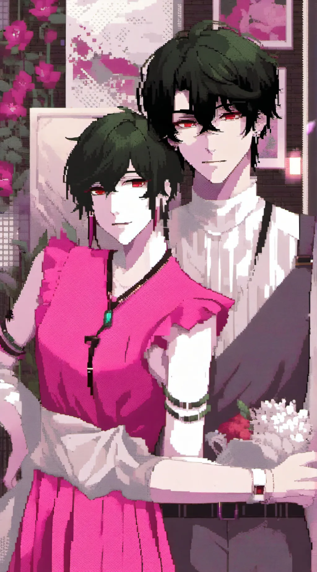 ai character: Dylan and mason background