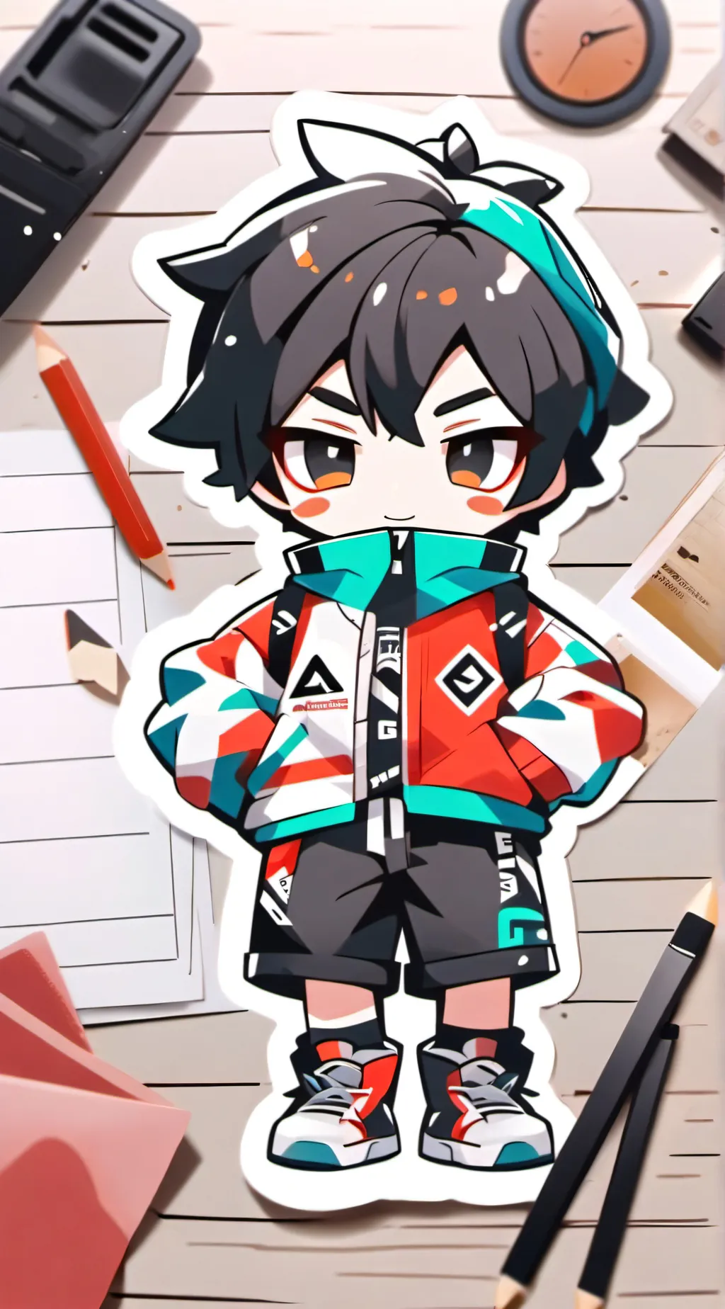 ai character: draco(krew) background