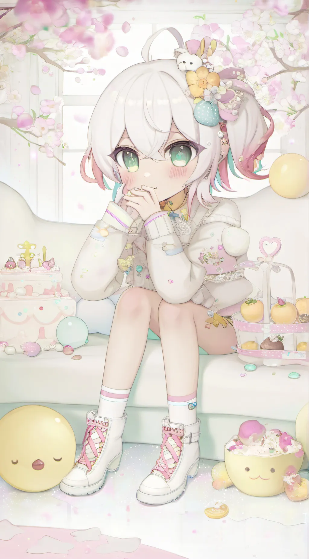 ai character: Duckiedeer parents background