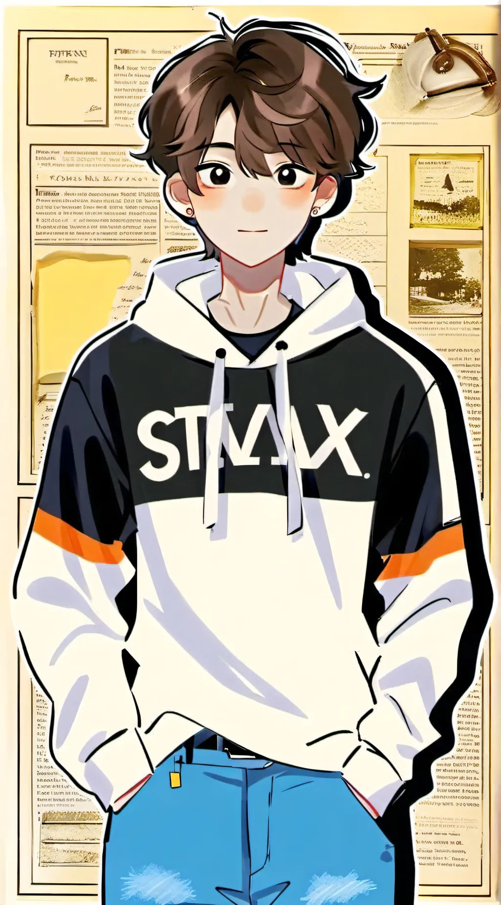 ai character: ★Daniel★ background