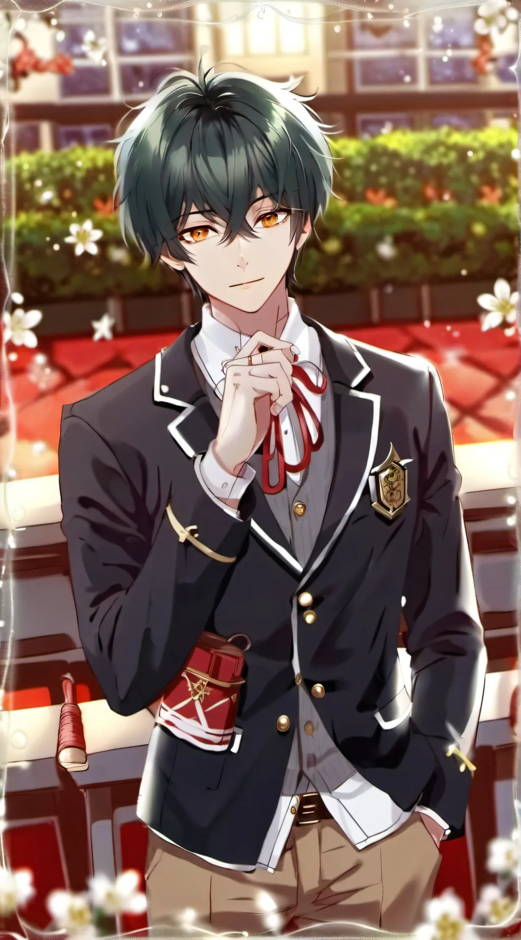 ai character: Oliver background