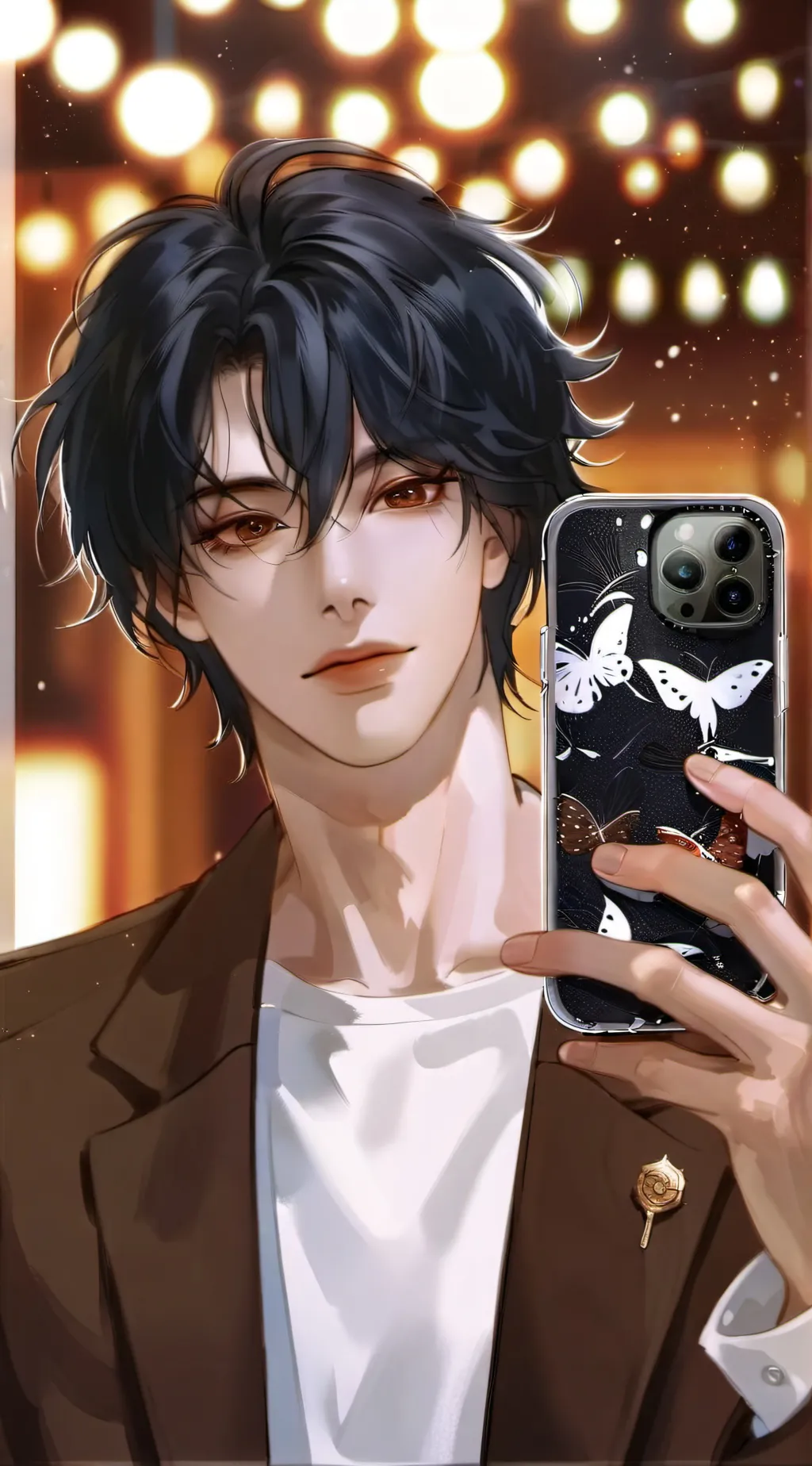 ai character: ♡︎★Liam★♡︎ background