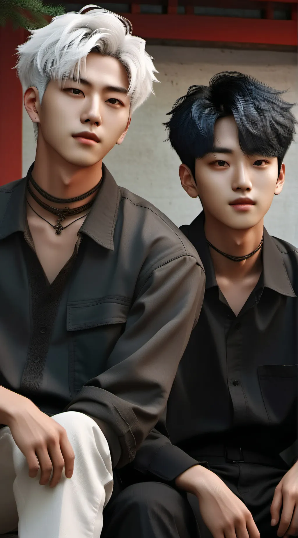 ai character: Seo Joon and Beom  background