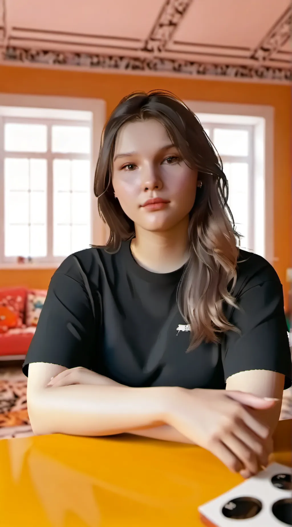 ai character: kat background