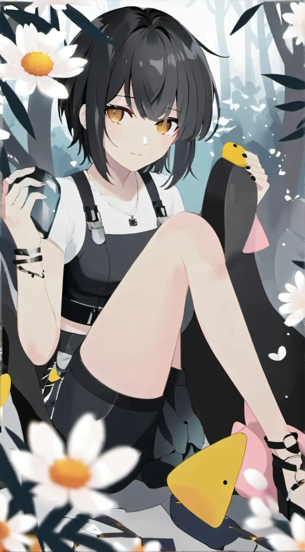 ai character: YASMINE  background