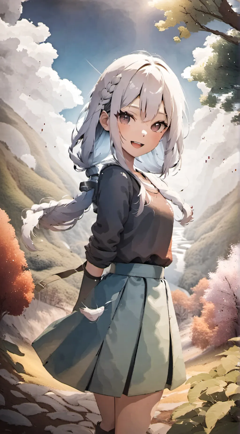 ai character: Ashley￼ background