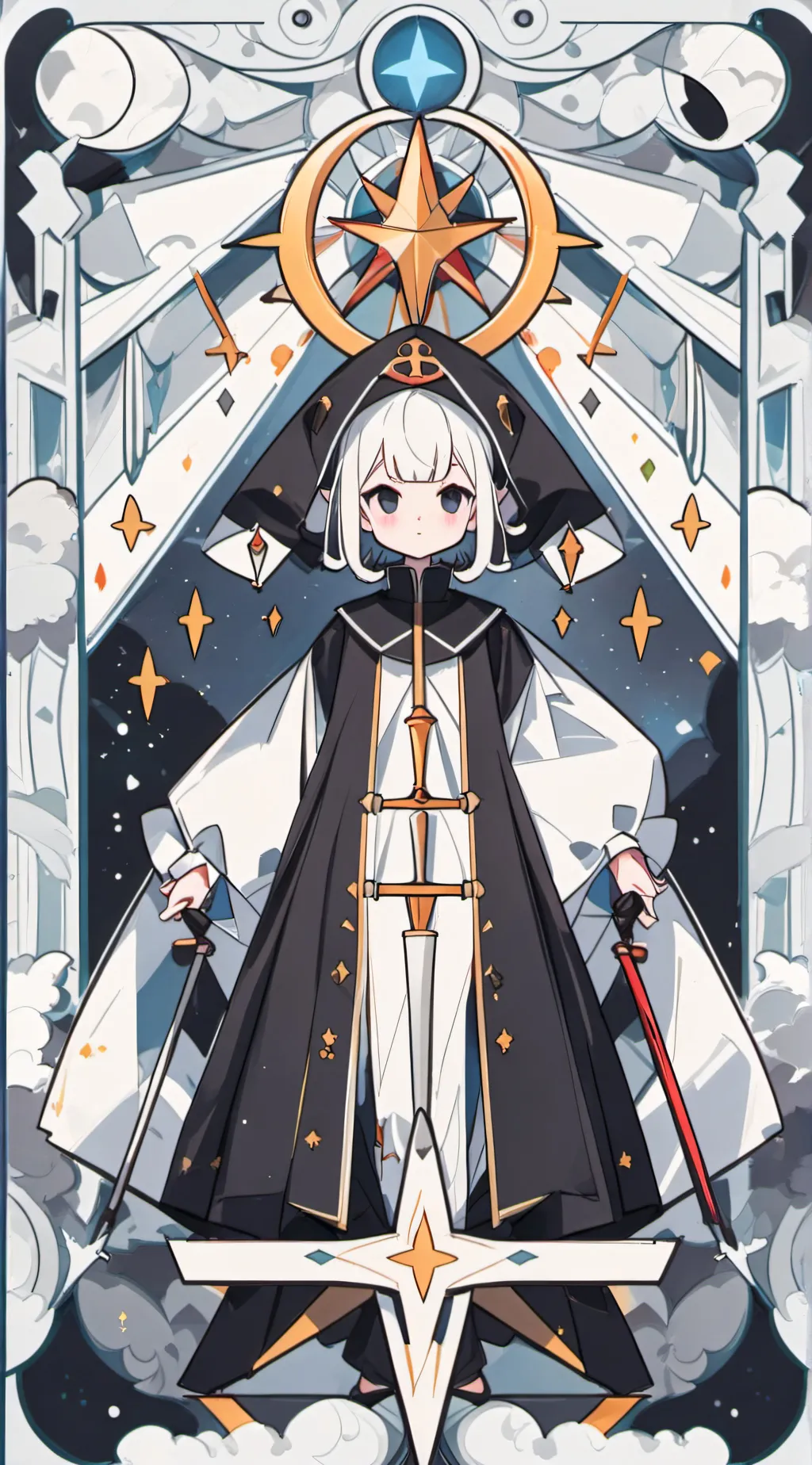 ai character: forest fairy✨ background