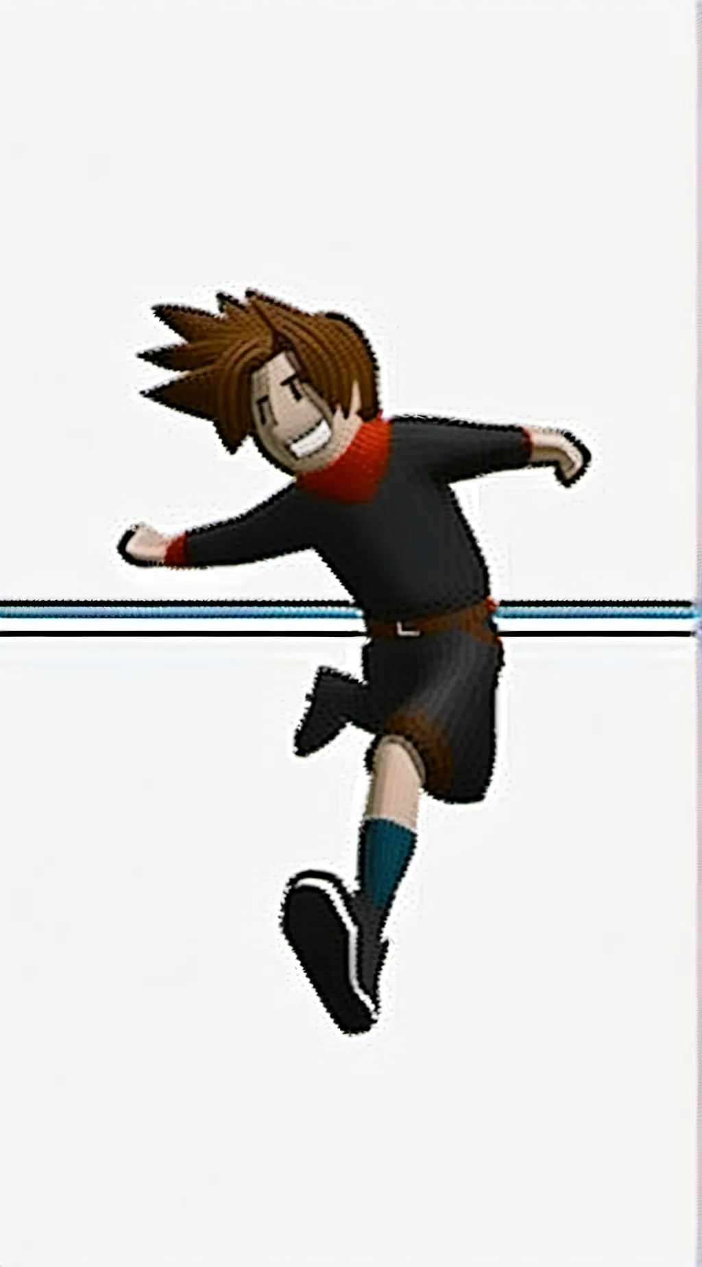 ai character: Roblox Bacon background